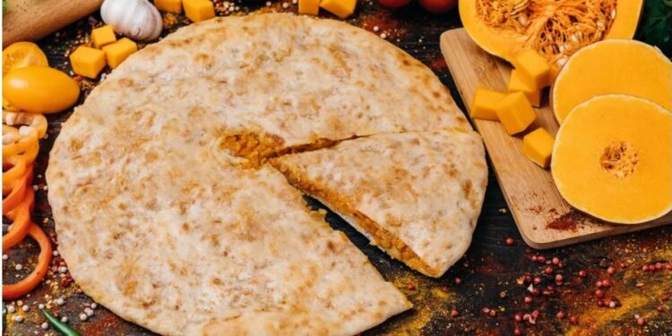 Насджин (осетинский пирог с тыквой)