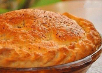 Мясной пирог за 10 минут  