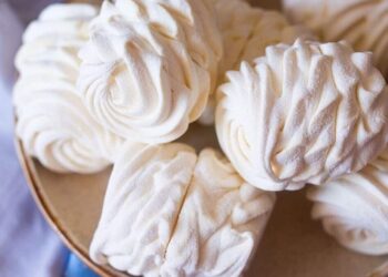 Чудный зефир ванильный без яиц