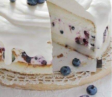 ТВОРОЖНЫЙ ТОРТ СУФЛЕ  