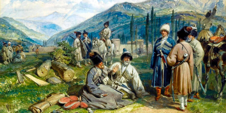 E.Markov ‘un “Kafkasya Denemeleri”adı kitabından alıntı.