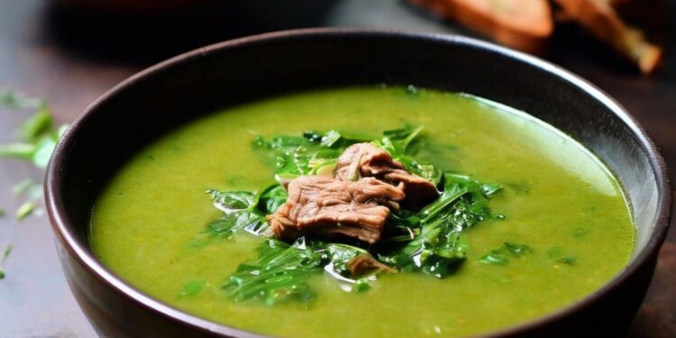 Щавелевый суп с говядиной