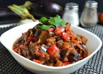 Соте из баклажанов 