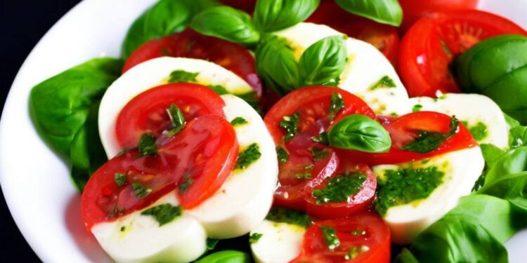 Салат «Капрезе» 